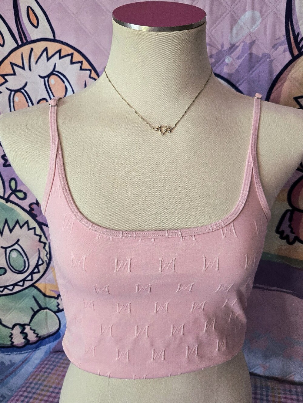 Meshki cropped tank L